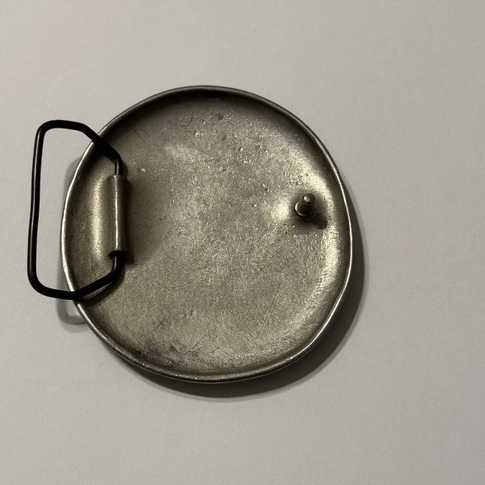Belt Buckle Nightmare‎ Before Christmas Jack Skellington Metal Silver